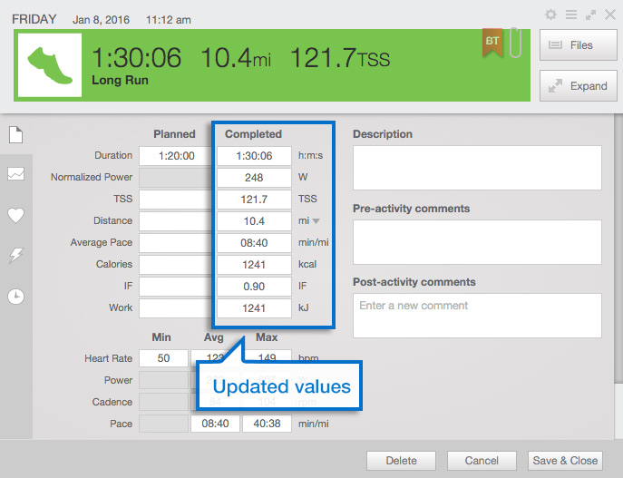 What level is your running power? The performance index - Het