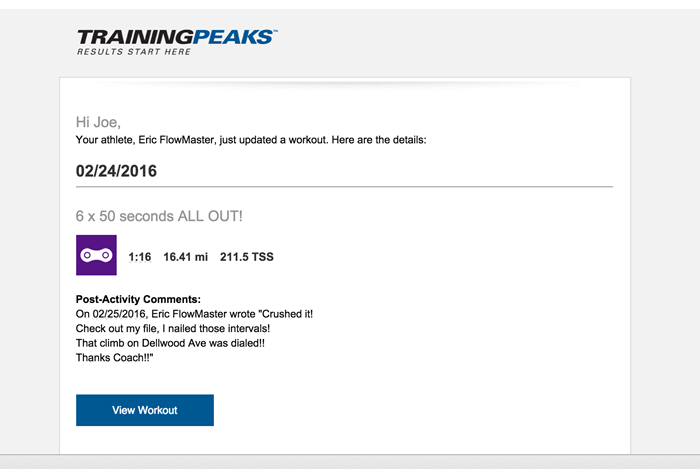 trainingpeaks wahoo elemnt