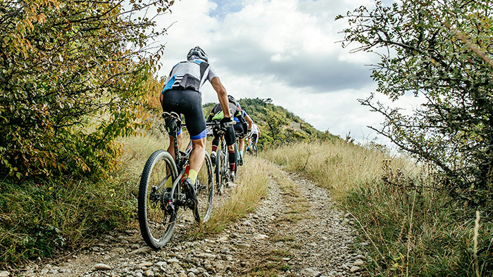 Mountain store biking races