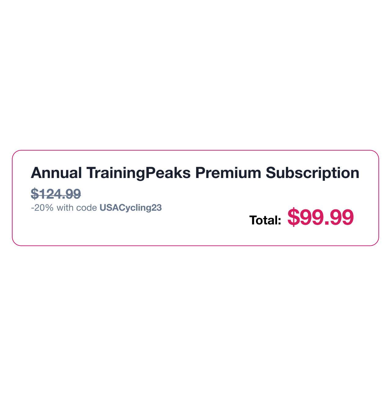 Upgrade To Trainingpeaks Premium