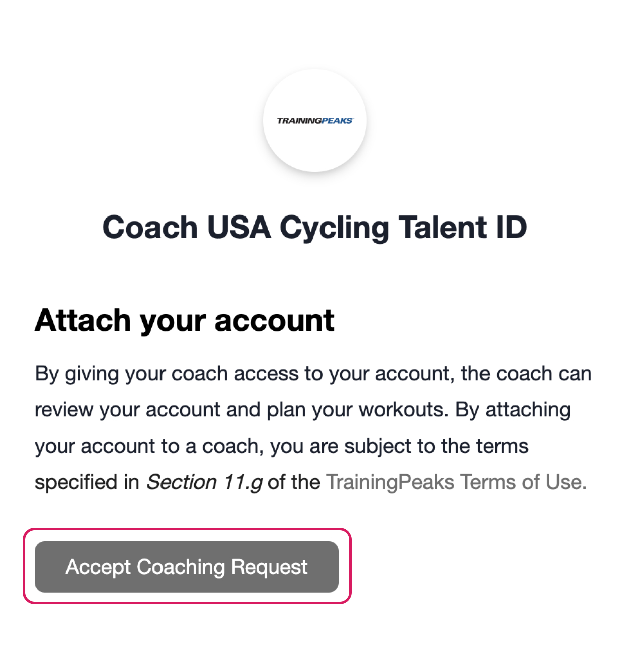 Add Coach Usa Cycling