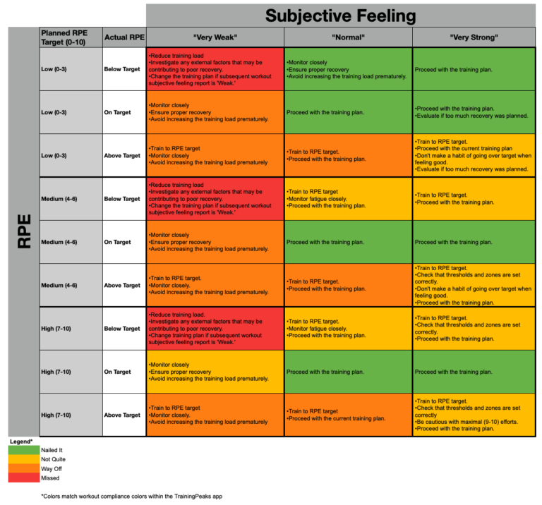 What are RPE and Subjective Feedback?