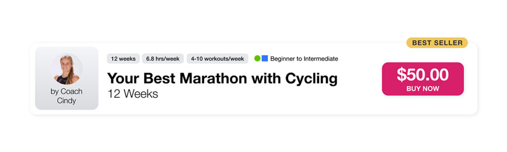 Your Best Marathon With Cycling