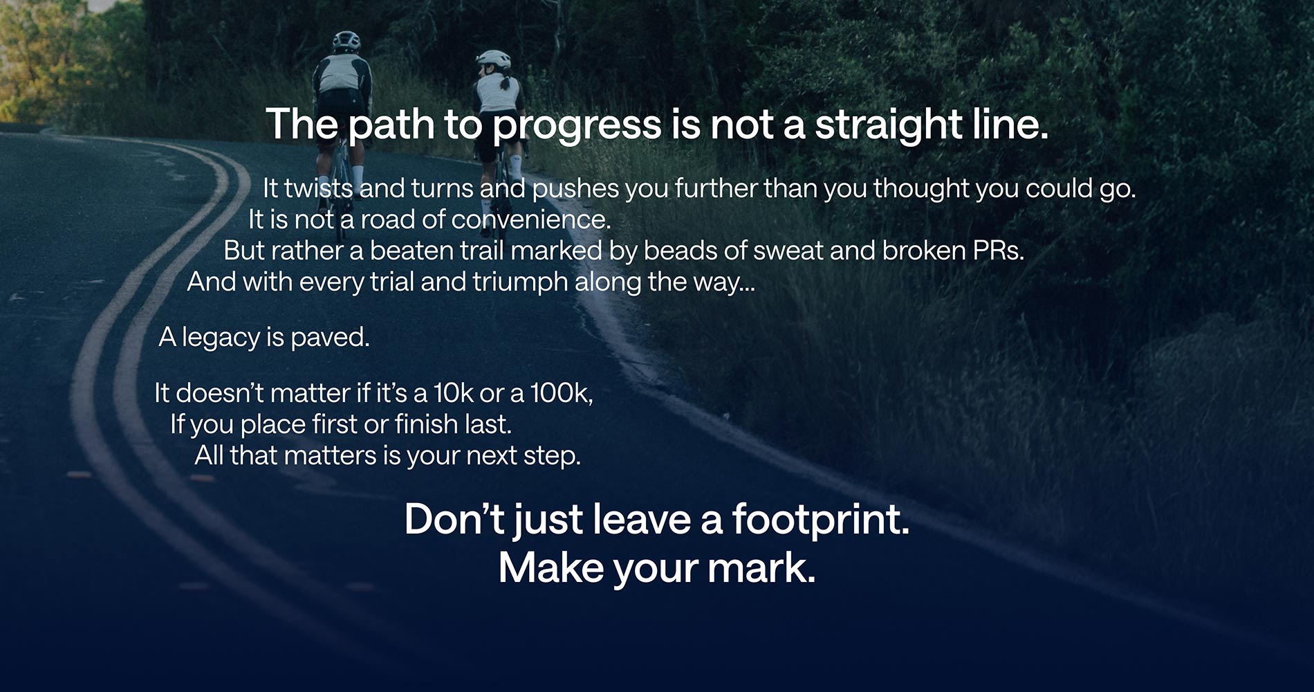 The path to progress is not a straight line.