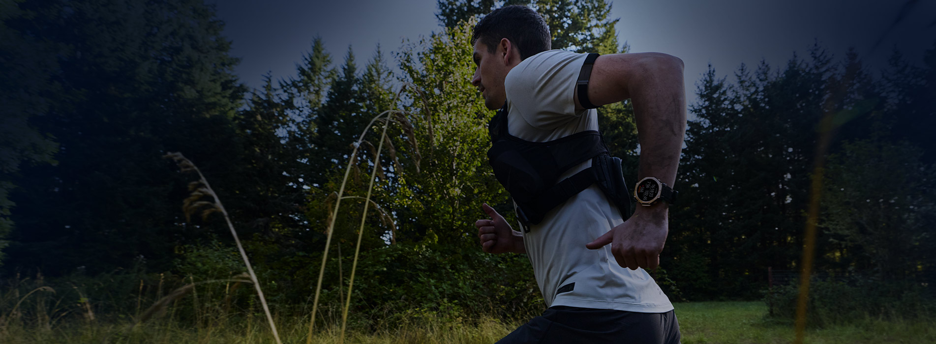 Amazfit And Trainingpeaks Amazfit And Trainingpeaks Athlete Running Through The Forest