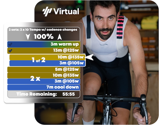 Triathlete Using Trainingpeaks Virtual Triathlete Using Trainingpeaks Virtual