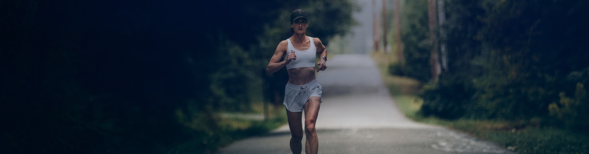 Runner Running On Road Runner Running On Road