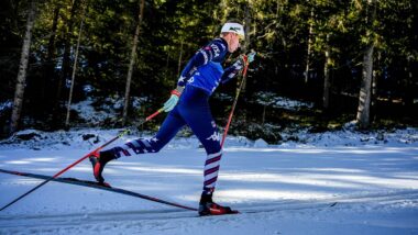 Male athlete Nordic skiing - Zak Ketterson