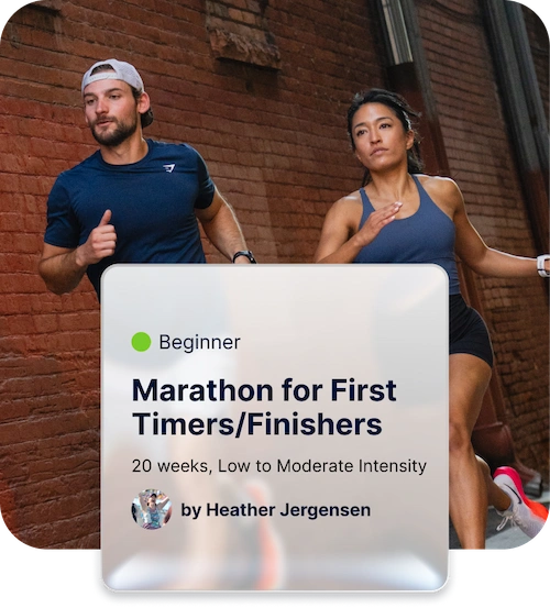 Beginner Runners And Training Plan Card Beginner Runners And Training Plan Card