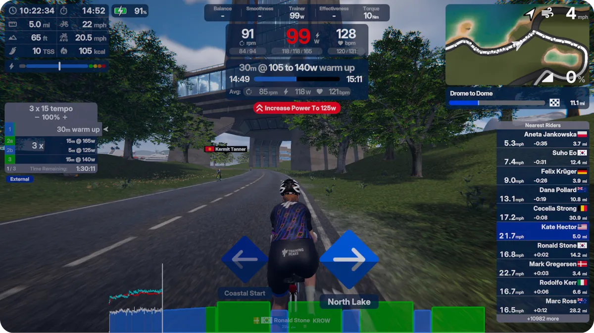Trainingpeaks Virtual Ui
